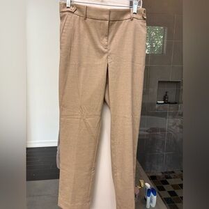 LOFT Women's Tan Straight Leg Pants